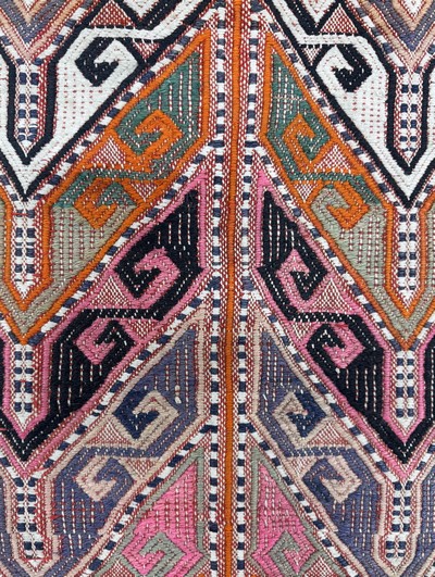 27072820e - 2 Lots Taschenfront antik, Türkei, um 1900,Wolle auf Wolle, ca. 80 x 70 cm, EHZ: 3 ...
