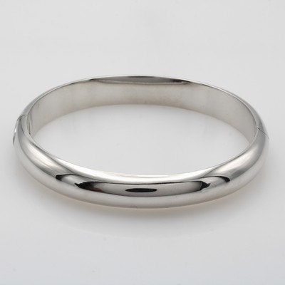 Image Armreif, WG 585/000, glattes poliertes De- sign, mit Scharnier, B. ca. 9 mm