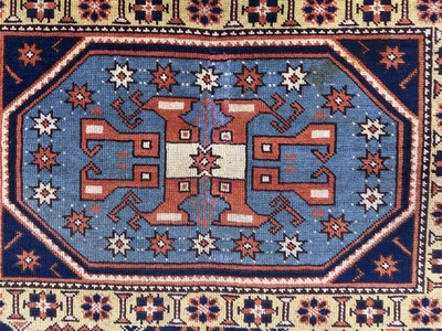 27072866f - Antiker Bergama, Türkei, um 1900, Wolle auf Wolle, ca. 180 x 145 cm, EHZ: 2-3, ...