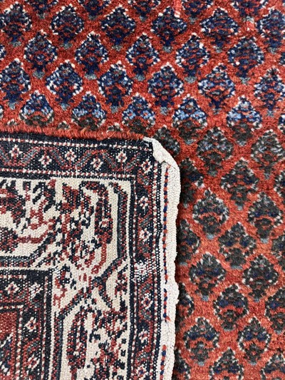 27072873d - Serabend-Fragment, Persien, um 1900, Wolle auf Baumwolle, ca. 240 x 90 cm, EHZ: 4 ...