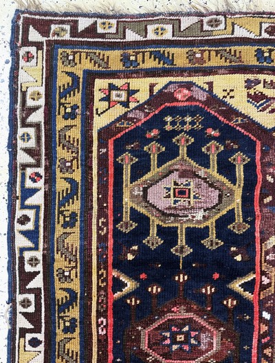 27072875c - Antiker Megri, Türkei, 19.Jhd, Wolle auf Wolle, ca. 160 x 125 cm, EHZ: 3(restauriert) ...