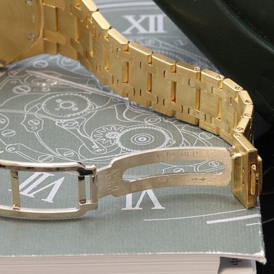 27072888c - AUDEMARS PIGUET Royal Oak Herrenarmbanduhr in GG 750/000 Referenz 56175BA, quarz, ...