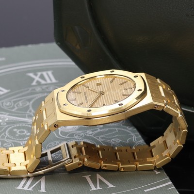27072888e - AUDEMARS PIGUET Royal Oak Herrenarmbanduhr in GG 750/000 Referenz 56175BA, quarz, ...