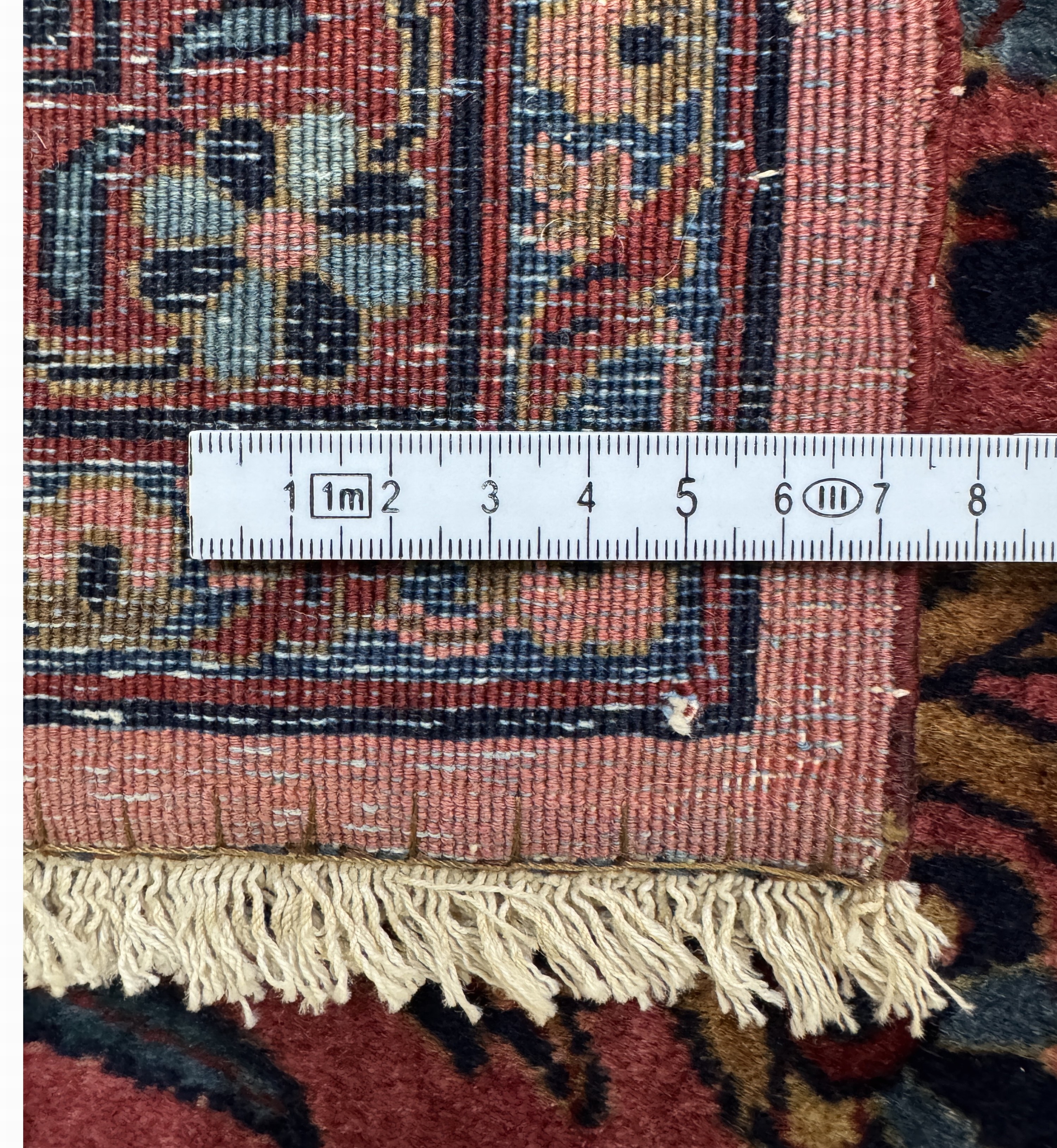 Detail i: Manchester Keschan fein Persien, signiert"Auftrag von Telifian", um 1900, Manchester-Korkwolle, ca. 197 x 127 cm, EHZ: 1-2