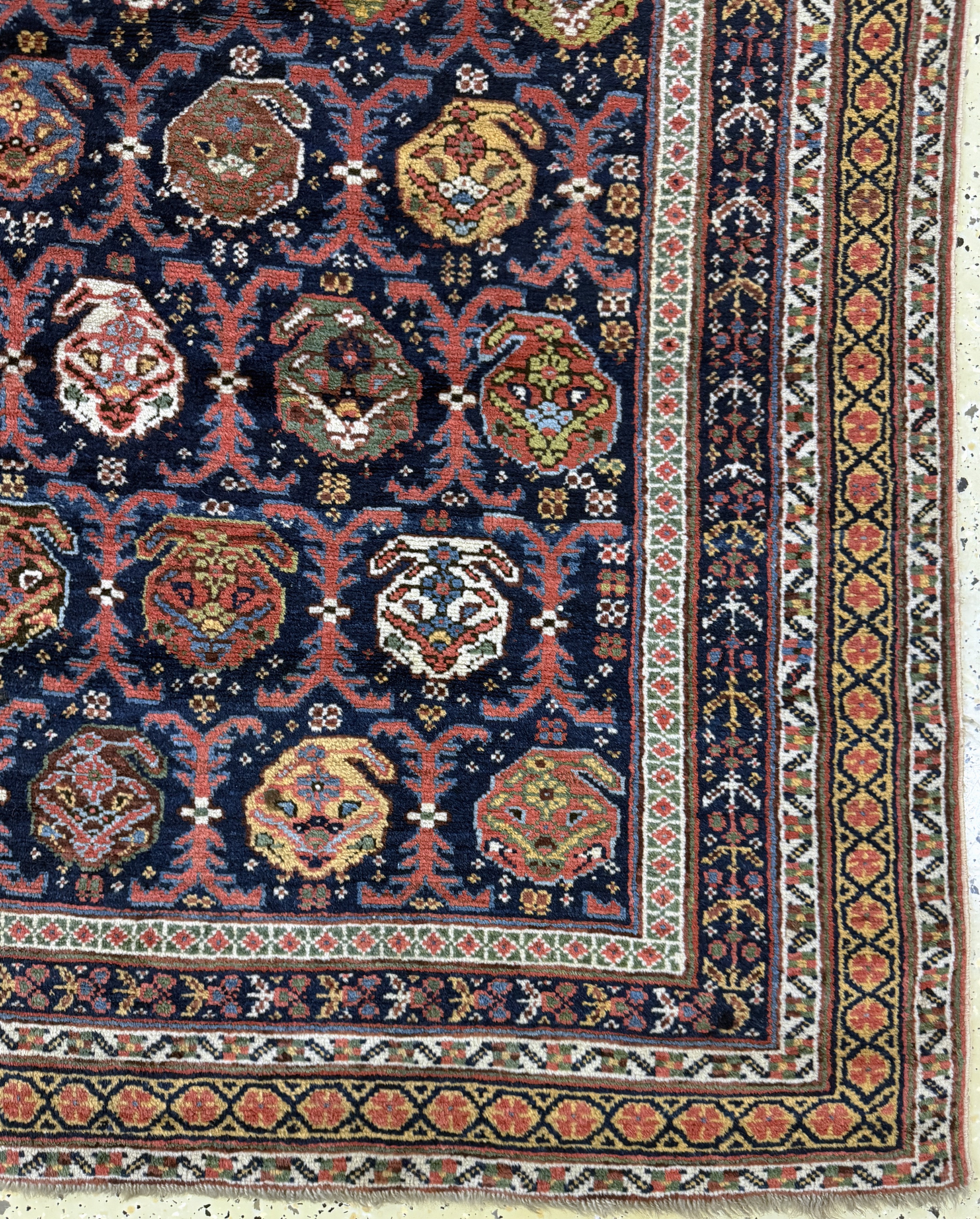 Detail a: Antiker Afschar antik, Persien, 19.Jhd, Wolle auf Wolle, ca. 203 x 144 cm, EHZ: 2