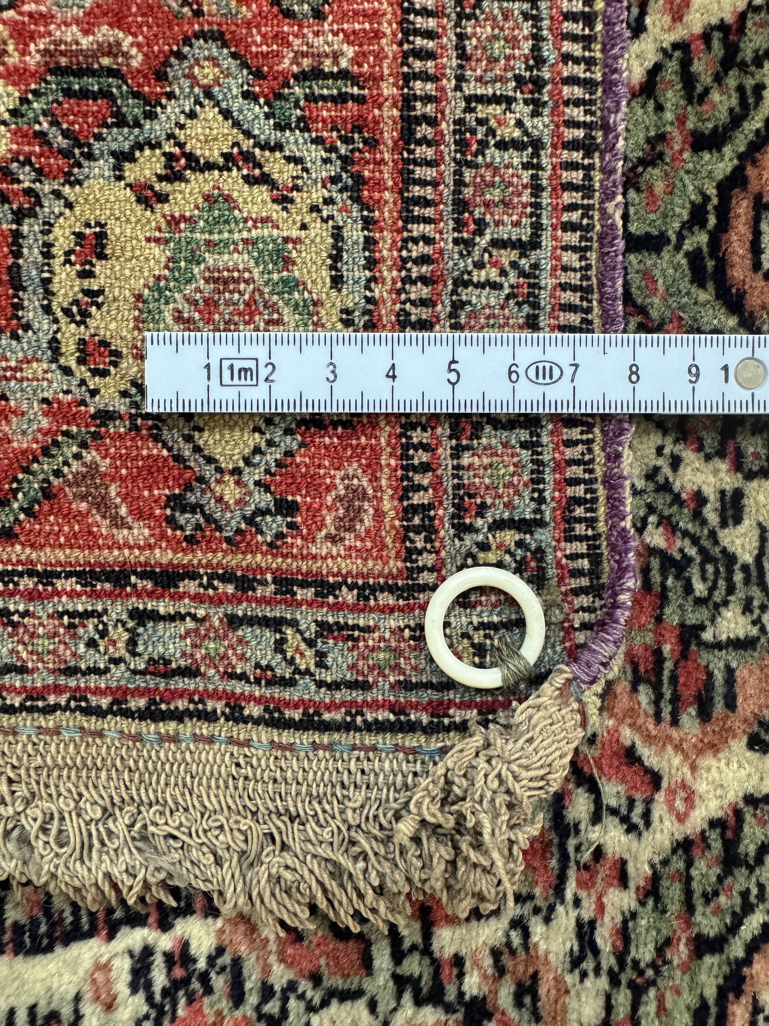 Detail f: Antiker Senneh fein, Persien, 19.Jhd, Wolleauf Baumwolle, ca. 190 x 130 cm, EHZ: 2