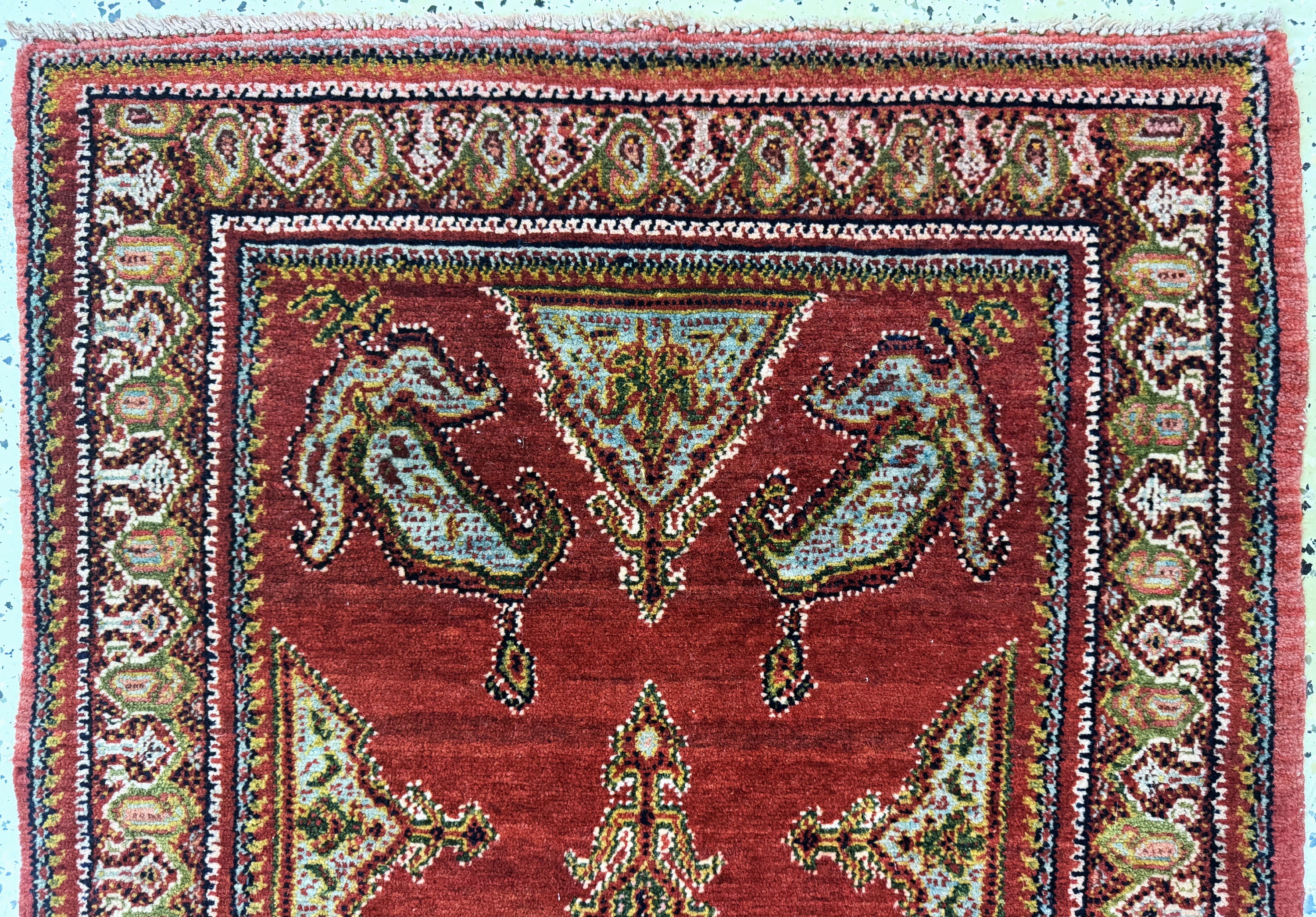 Detail a: Antiker Doroschk, Persien, um 1900, Wolle auf Baumwolle, ca. 122 x 75 cm, EHZ: 2