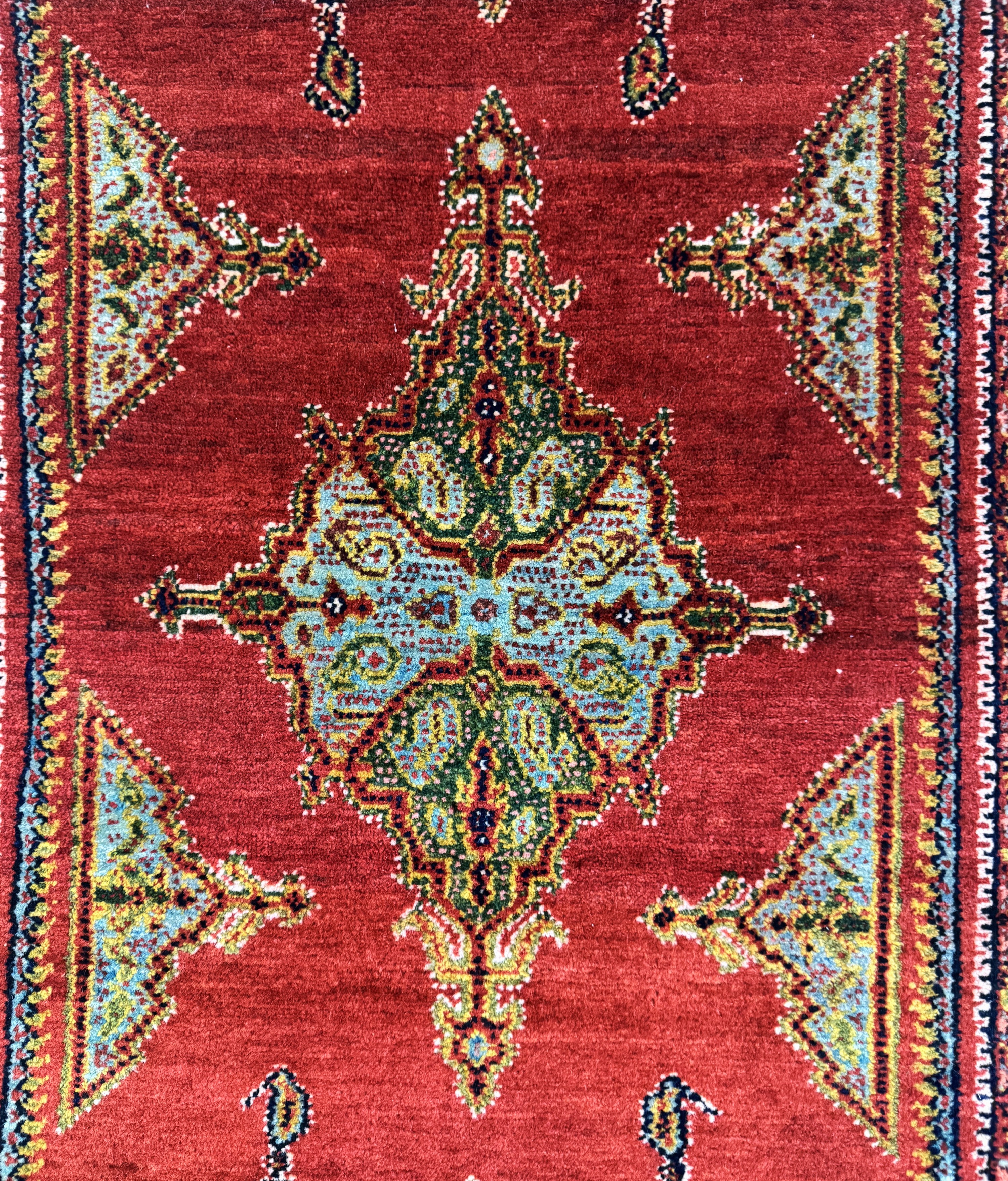 Detail c: Antiker Doroschk, Persien, um 1900, Wolle auf Baumwolle, ca. 122 x 75 cm, EHZ: 2