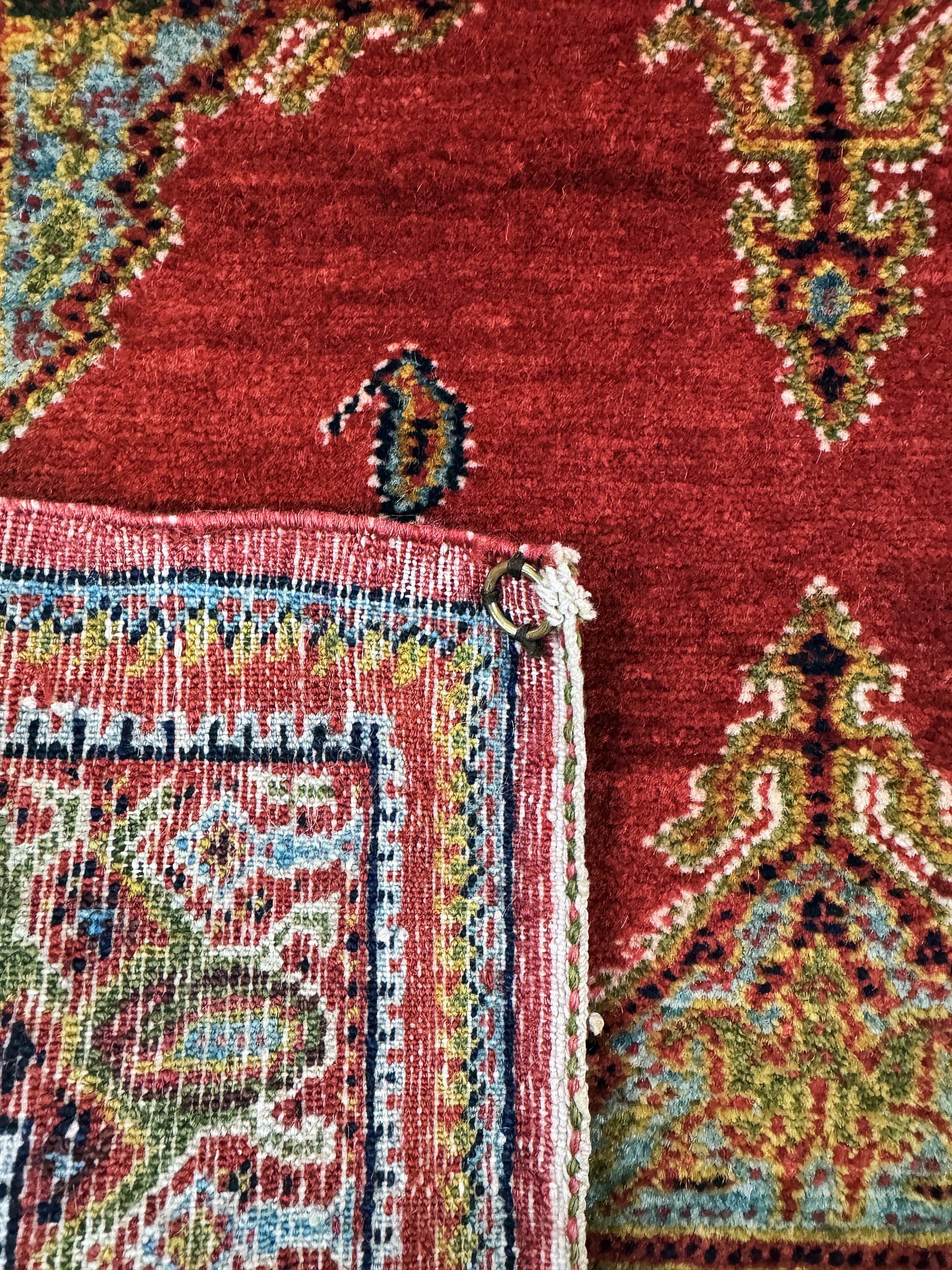 Detail e: Antiker Doroschk, Persien, um 1900, Wolle auf Baumwolle, ca. 122 x 75 cm, EHZ: 2