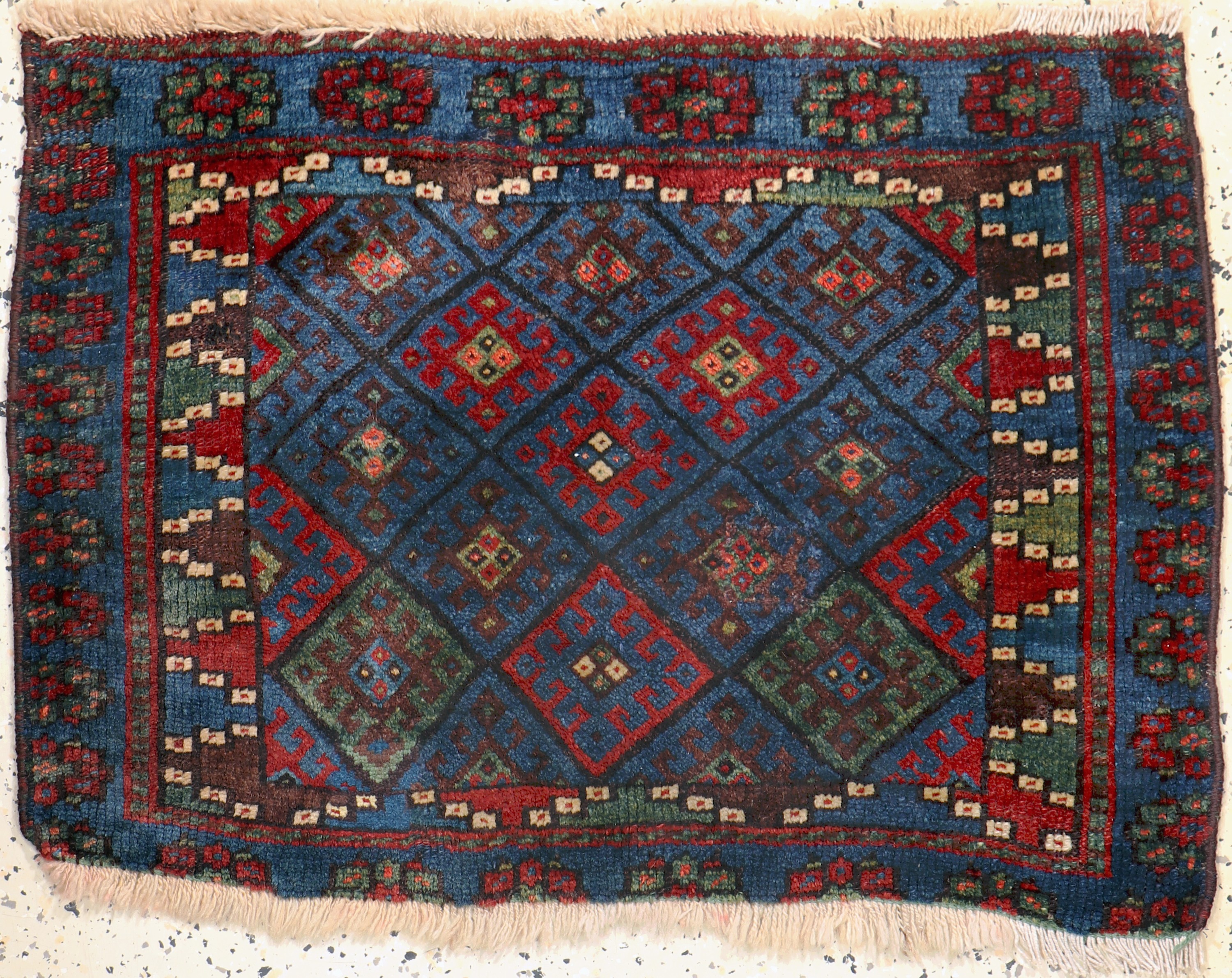 Image 27072976 - ´Jaf´antik, Persien, 19.Jhd, Wolle auf Wolle, ca. 80 x 60 cm, EHZ: 3(restauriert) ...