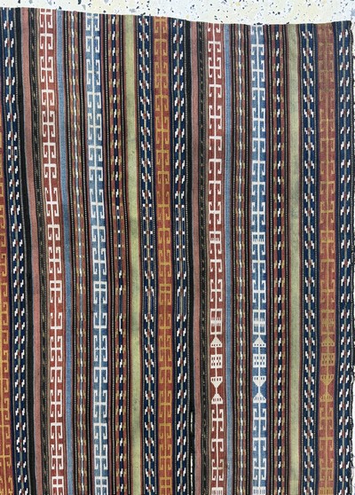 27072905d - Nomaden-Decke´Djajim, Persien, Anfang 20.Jhd, Wolle auf Wolle, ca. 170 x 155 cm, EHZ: ...