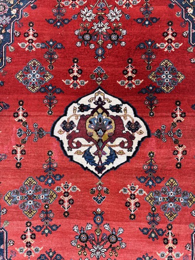 27072925d - Ghaschgai-Kashkuli fein antik, Persien, 19.Jh, Wolle auf Wolle, ca. 147 x 98 cm, EHZ: ...