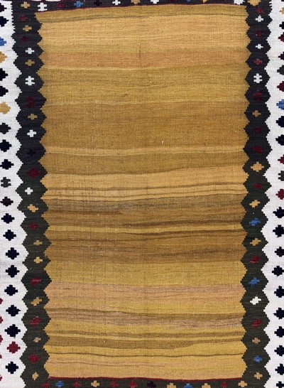 27072932c - Ghaschgai Kelim, Persien, Anfang 20.Jhd, Wolle auf Wolle, ca. 199 x 133 cm, EHZ: 2 ...