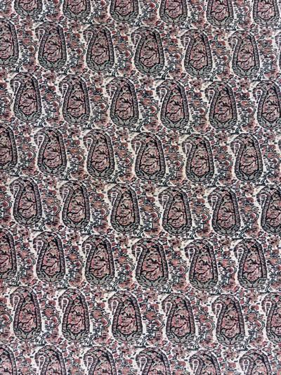 27072936d - Antiker Senneh fein, Persien, 19.Jhd, Wolleauf Baumwolle, ca. 190 x 130 cm, EHZ: 2 ...
