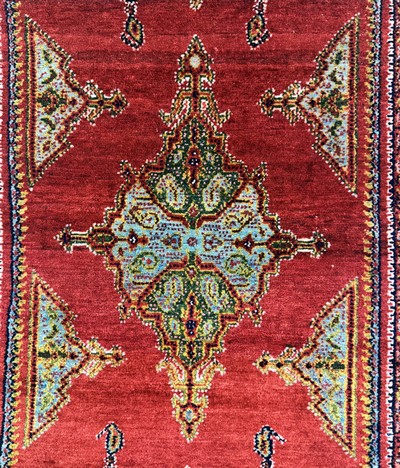 27072939c - Antiker Doroschk, Persien, um 1900, Wolle auf Baumwolle, ca. 122 x 75 cm, EHZ: 2 ...