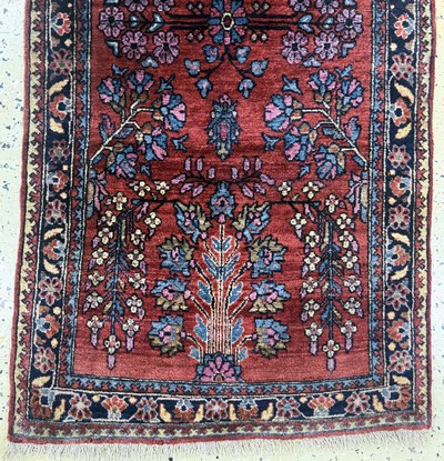 27072941b - Sarogh´Mohajeran´fein antik, Persien, um 1900, Manchester-Korkwolle, ca. 123 x 64 cm, ...