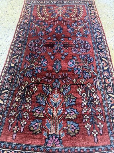 27072941c - Sarogh´Mohajeran´fein antik, Persien, um 1900, Manchester-Korkwolle, ca. 123 x 64 cm, ...