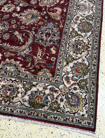 27072945a - Tabriz old Persia, signed#´Hanifizaden#´, mid-20th century, wool on cotton, approx. 385 x ...
