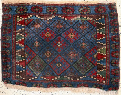 Image ´Jaf´antik, Persien, 19.Jhd, Wolle auf Wolle, ca. 80 x 60 cm, EHZ: 3(restauriert) ...