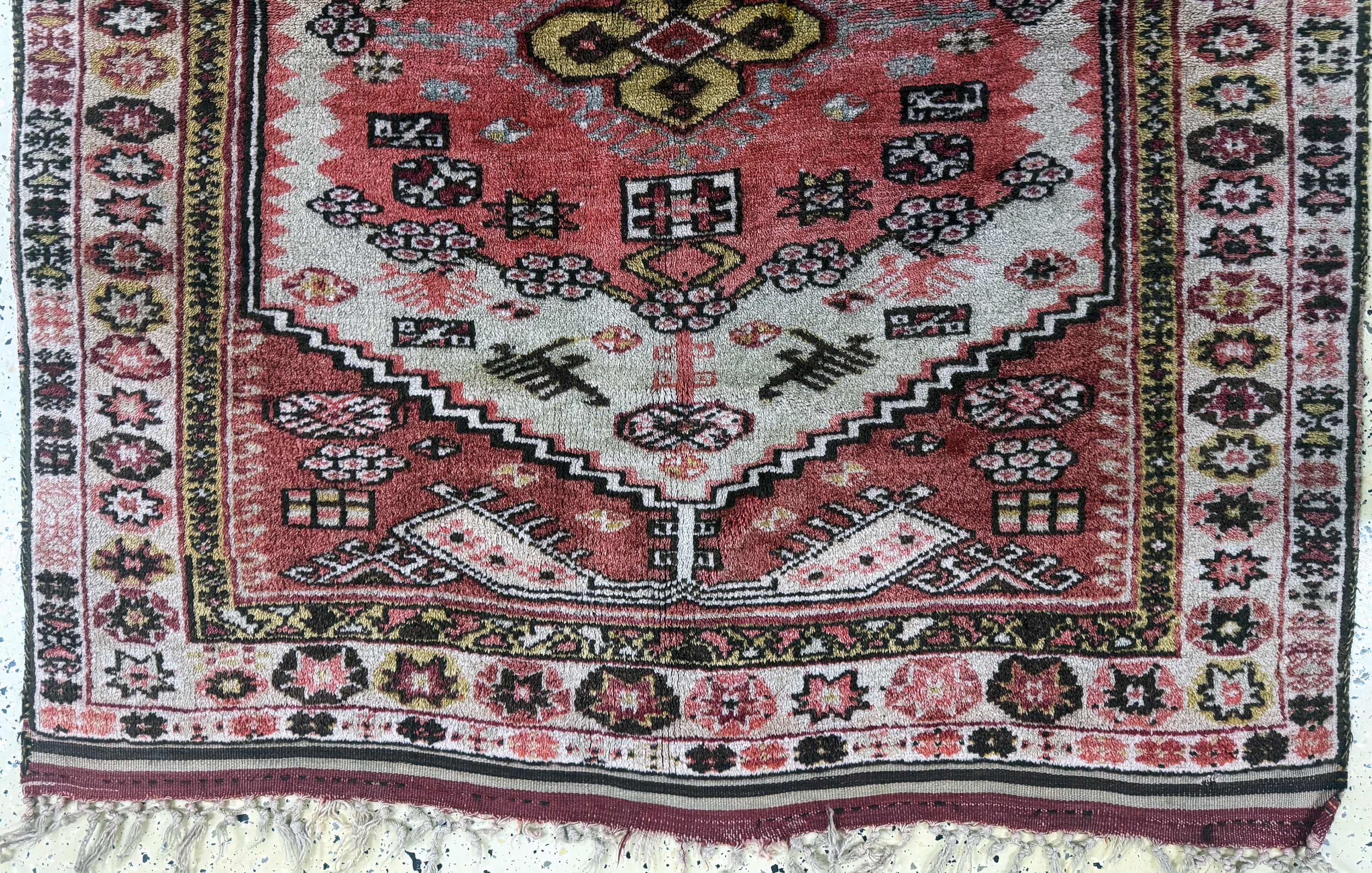 Detail b: Kurt alt, Türkei, Anfang 20.Jhd, Wolle auf Wolle, ca. 175 x 133 cm, EHZ: 2