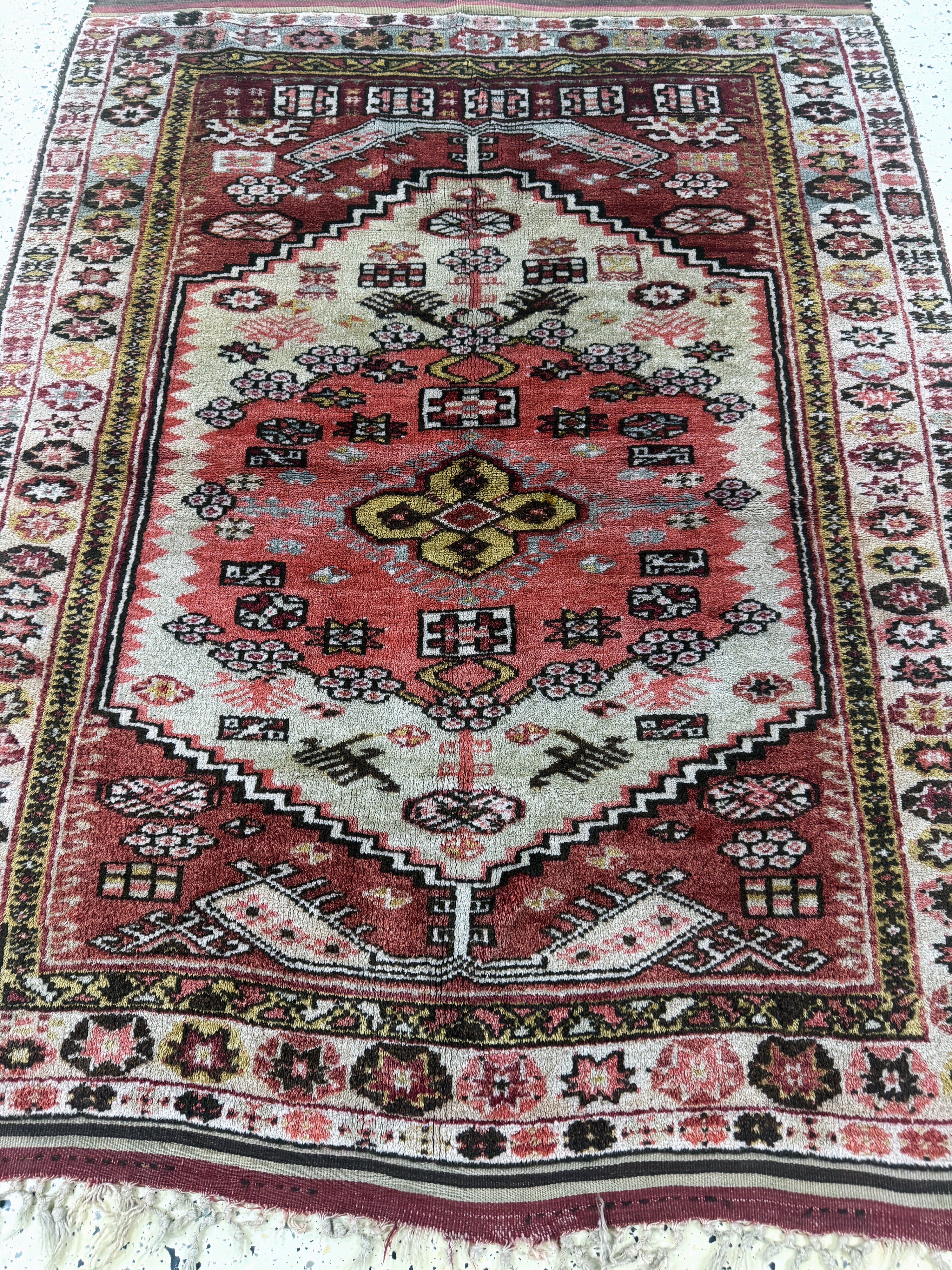 Detail c: Kurt alt, Türkei, Anfang 20.Jhd, Wolle auf Wolle, ca. 175 x 133 cm, EHZ: 2