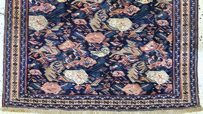 27073020c - Senneh Kelim antik, Persien, 19.Jhd, Wolle auf Wolle, ca. 200 x 125 cm, EHZ: 3(kleine ...