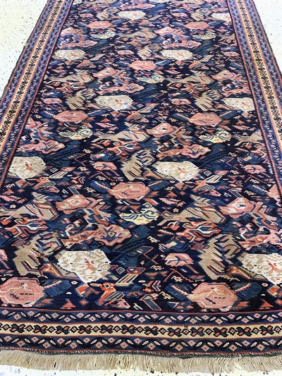 27073020e - Senneh Kelim antik, Persien, 19.Jhd, Wolle auf Wolle, ca. 200 x 125 cm, EHZ: 3(kleine ...