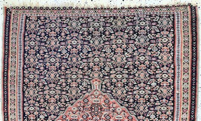 27073021a - Senneh Kelim antik, Persien, 19.Jhd, Wolle auf Wolle, ca. 195 x 130 cm, EHZ: 2-3 ...