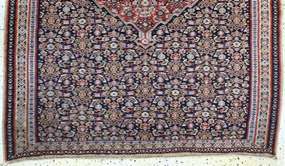 27073021c - Senneh Kelim antik, Persien, 19.Jhd, Wolle auf Wolle, ca. 195 x 130 cm, EHZ: 2-3 ...