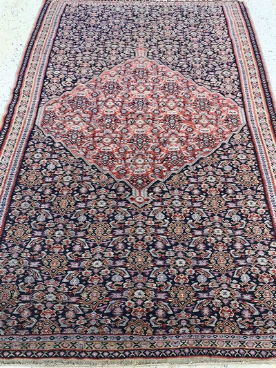 27073021e - Senneh Kelim antik, Persien, 19.Jhd, Wolle auf Wolle, ca. 195 x 130 cm, EHZ: 2-3 ...