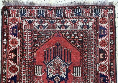 27073026a - Beschir´Gebetsteppich´antik, Turkmenistan, 19.Jhd, Wolle auf Wolle, ca. 170 x 106 cm, ...