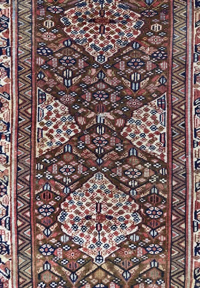 27073039e - Antiker Sarab, Persien, 19.Jhd, Wolle auf Baumwolle, ca. 334 x 123 cm, EHZ: 4 ...