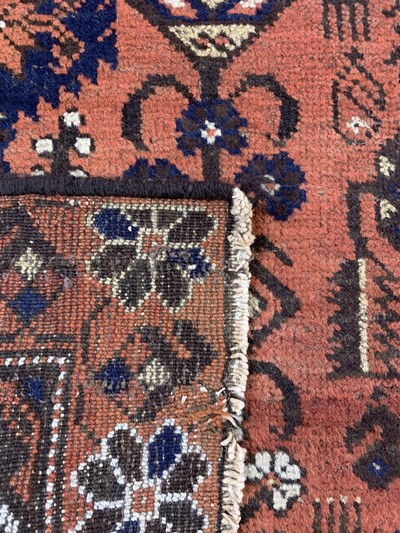 27073047f - Baloch antique, Persia, around 1900, wool on cotton, approx. 202 x 108 cm, condition: 3 ...