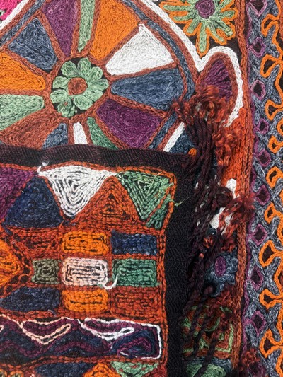 27073089f - Hochzeits-Kelim, Uzbekistan, Anfang 20.Jhd,Wolle auf Wolle, ca. 255 x 160 cm, EHZ: 2 ...