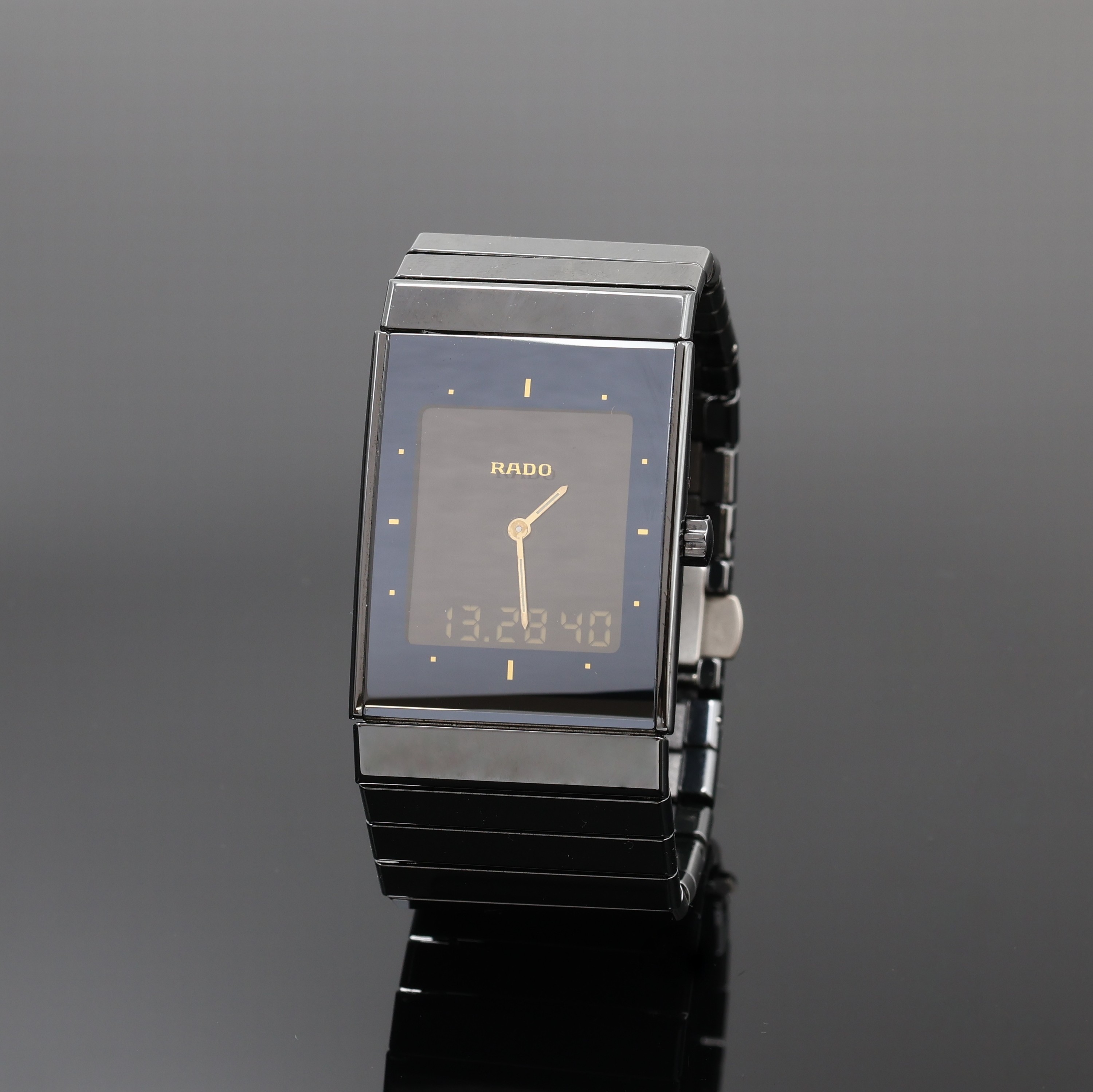 Image 27073537 - RADO Diastar Armbanduhr mit digitaler Anzeige Referenz 193.0324.3, quarz, High-Tech ...