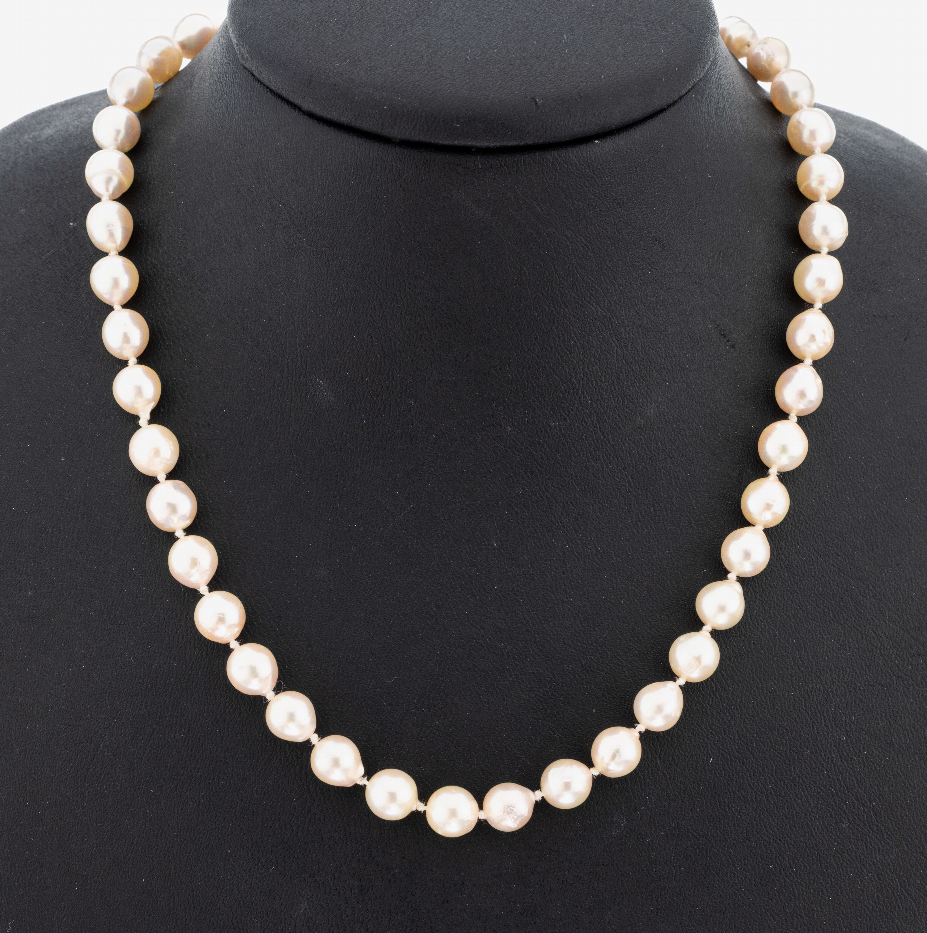 Image 27073684 - Perl-Collier, endlos, 97 barocke Zuchtperlen, D. ca. 7 mm, L. ca. 90 cm