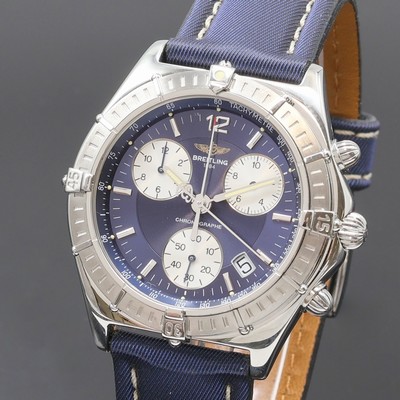 27073633a - BREITLING Sirius Armbandchronograph Referenz A53011, quarz, Edelstahlgeh. inkl. neutr. ...