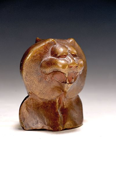 27073717k - Gernot Rumpf, 1941 - 2025 Kaiserslautern, sog. Pfälzer Löwe, Bronze patiniert, ...