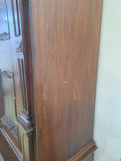 27073986l - Renaissanceschrank, Süddeutschland, spätes 17. Jh., Nußbaumfurnier, z.T. massiv, ...