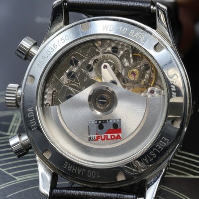27074488f - SINN Modell 956 FULDA Herrenchronograph in Stahl mit Box und Papier, Schweiz um 2000, ...
