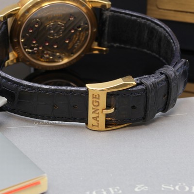 27074506e - A.LANGE & SÖHNE Lange 1 Herrenarmbanduhr in GG 750/000 Referenz 101.022, Deutschland ...