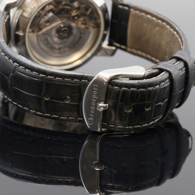 27074522c - CHRONOSPORT Herrenchronograph in Stahl, Schweiz um 2000, Automatik, beids. vergl. Geh., ...