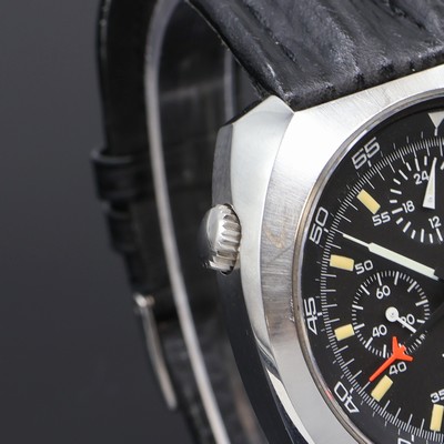 27074525c - SINN Referenz 140/42 Armbandchronograph in Stahl, Schweiz um 1990, Automatik, 2-tlg. ...