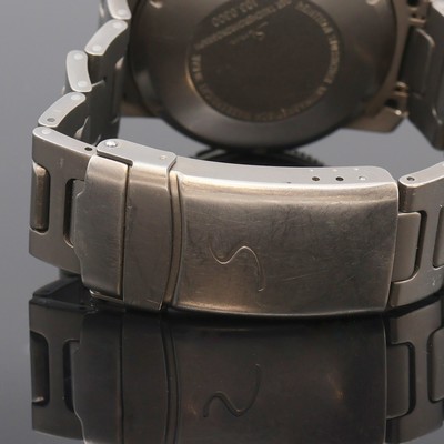 27074545c - SINN Referenz 103.0300 Taucherchronograph in Reintitan, Schweiz um 1995, Automatik, 2- ...