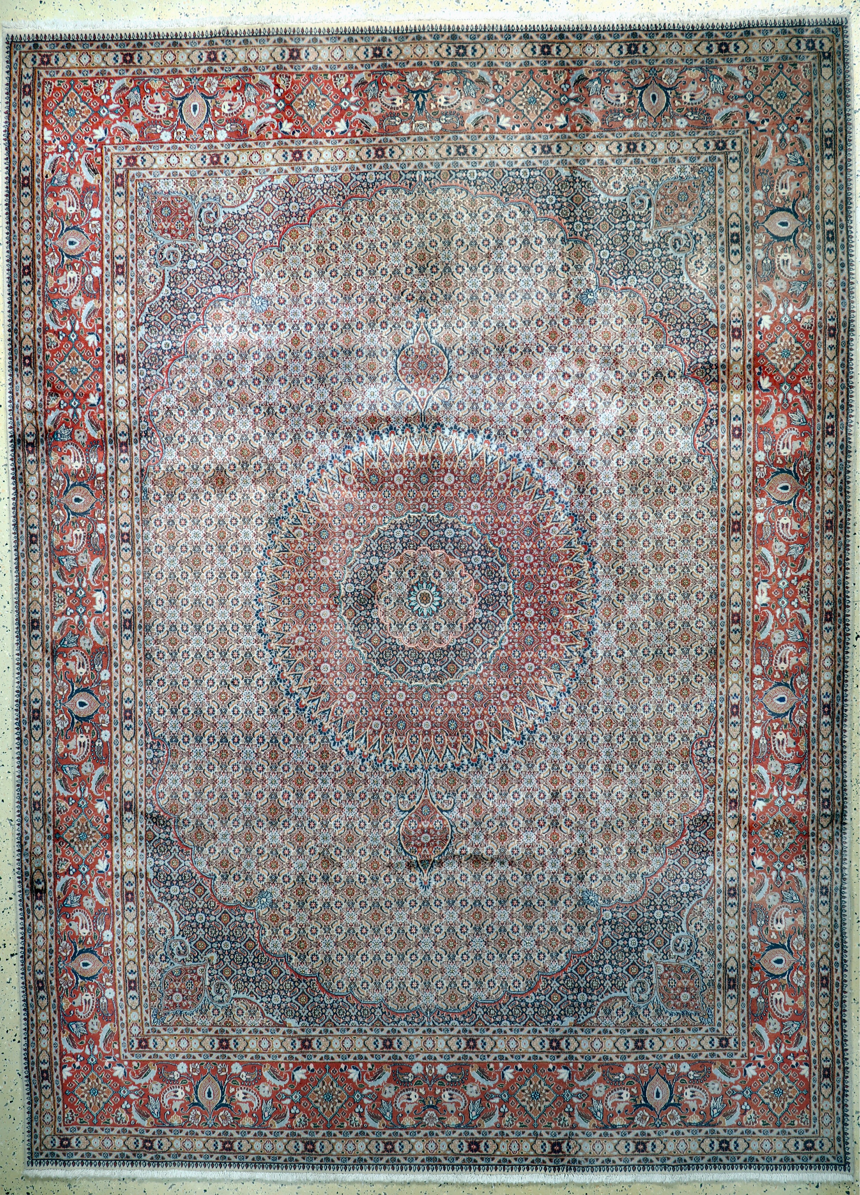 Image 27075337 - Mud fein, Persien, Ende 20.Jhd, Wolle auf Baumwolle, ca. 338 x 243 cm, ...