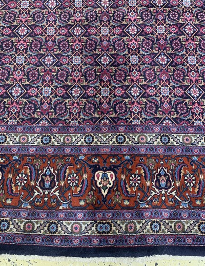 27075322g - Täbriz, Persien, Mitte 20.Jhd, Wolle auf Baumwolle, ca. 413 x 290 cm, ...