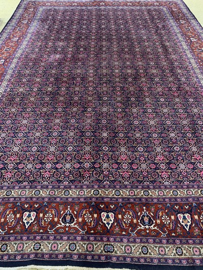 27075322i - Täbriz, Persien, Mitte 20.Jhd, Wolle auf Baumwolle, ca. 413 x 290 cm, ...
