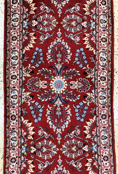 27075363d - Sarogh, Persien, Ende 20.Jhd, Wolle auf Baumwolle, ca. 335 x 80 cm, EHZ: 2 ...