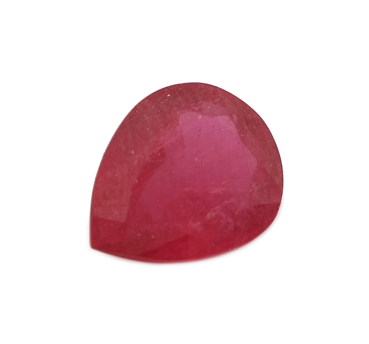 Image 27076217 - Loser Rubin, ca. 2.76 ct, facett. Tropfen Schätzpreis: 1100, - EUR