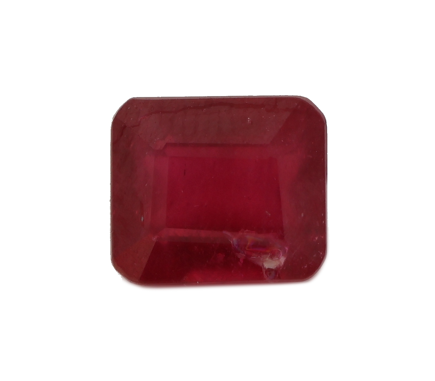 Image 27076220 - Loser Rubin, ca. 2.19 ct, Emerald Cut Schätzpreis: 850, - EUR